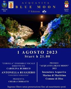 Locandina Acquaviva Blue Moon 2023