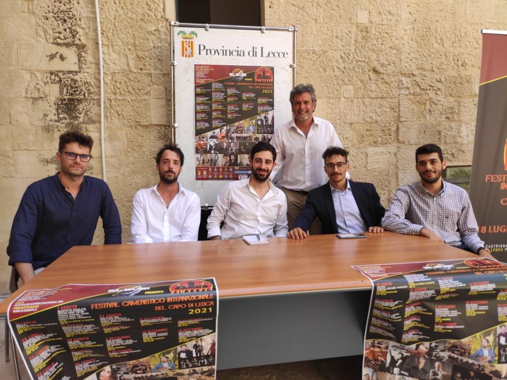 I Festival Cameristico Internazionale del Capo di Leuca: presentato a Palazzo Adorno l’evento itinerante