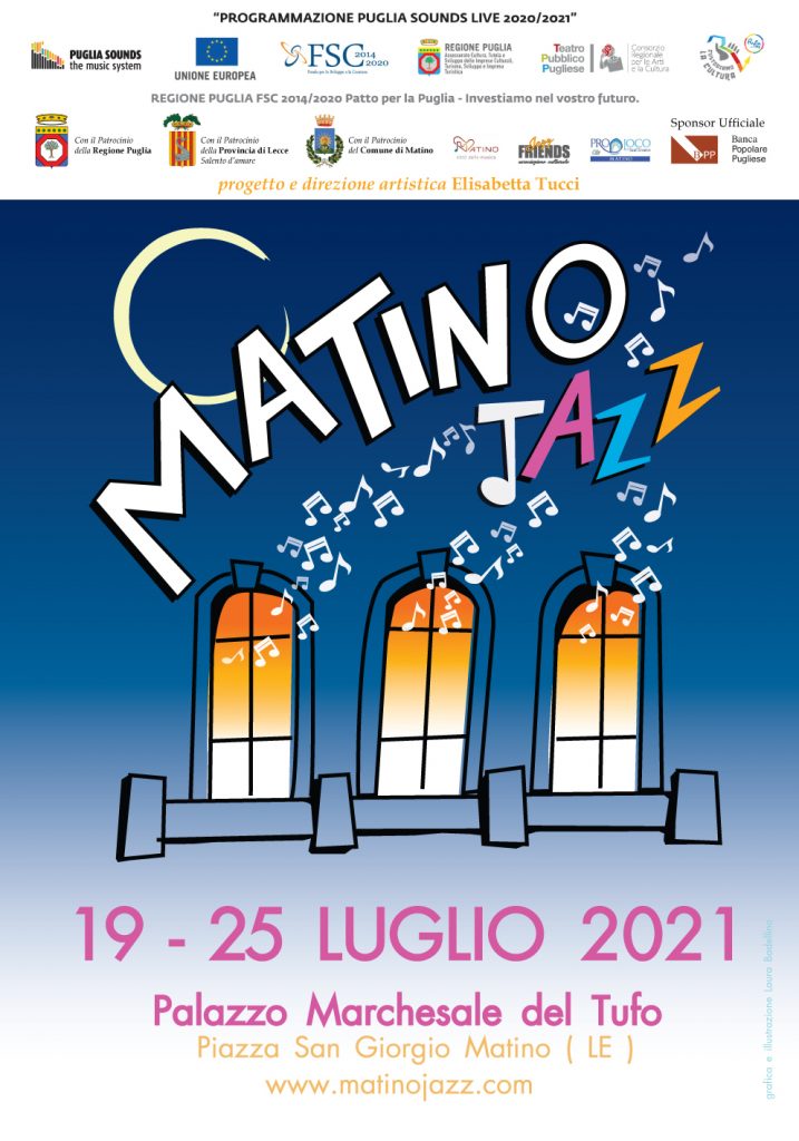 Matino Jazz 2021: prosegue la rassegna con big e giovani talenti. Ecco gli appuntamenti fino al 25 luglio