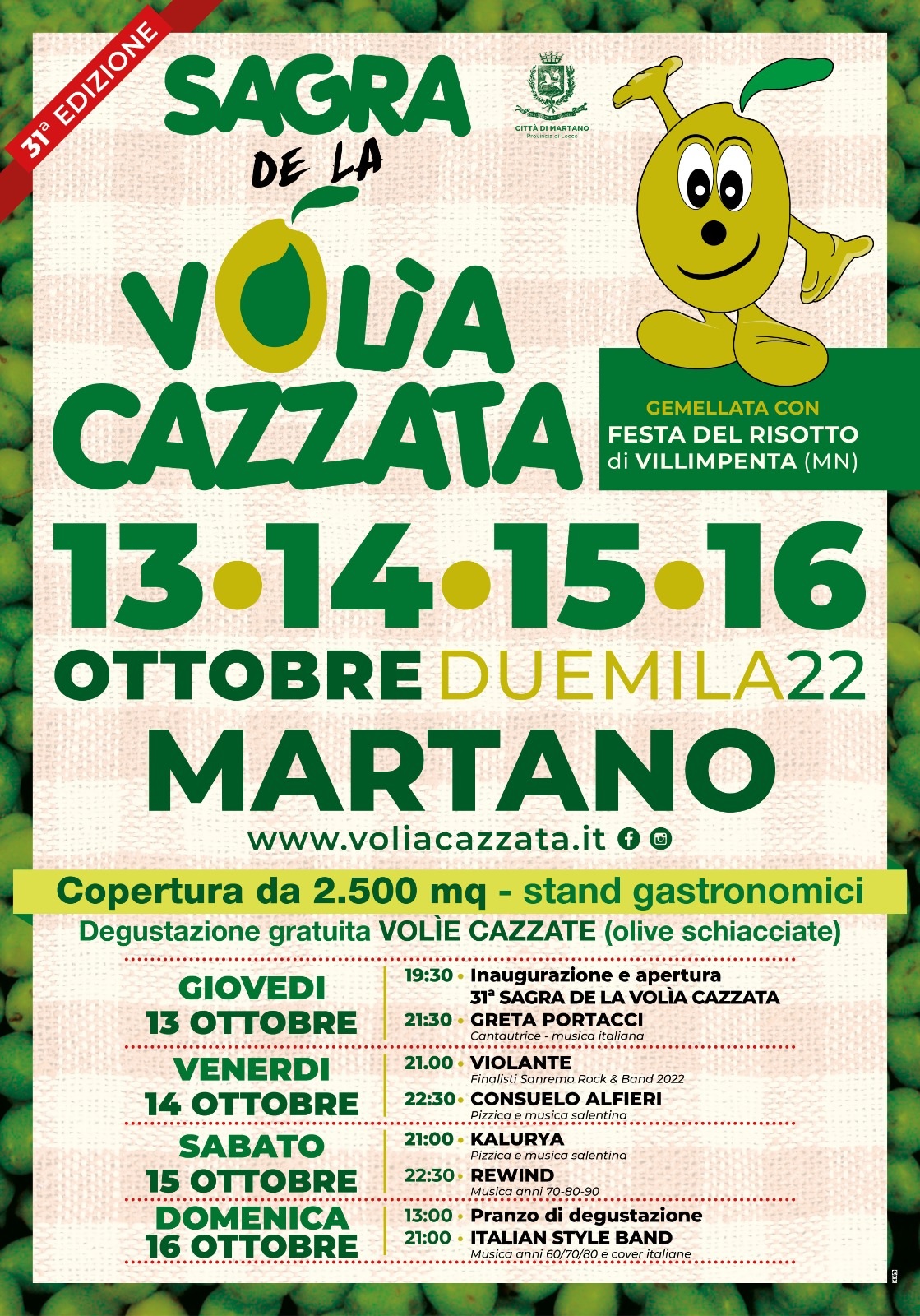 Locandina Sagra Volia Cazzata Martano