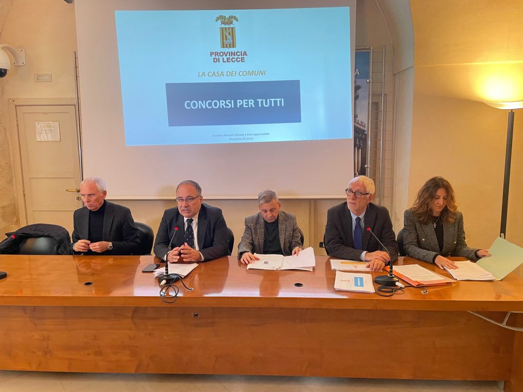 Assunzioni di personale negli enti locali: la Provincia protagonista con “Concorsi per tutti”. I Comuni possono ancora aderire