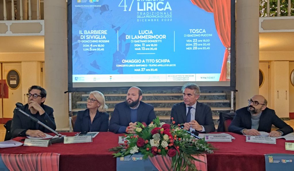 47^ Stagione Lirica di tradizione della Provincia di Lecce. Minerva: “Un sogno inseguito con ardore e frutto di un grande lavoro di squadra”