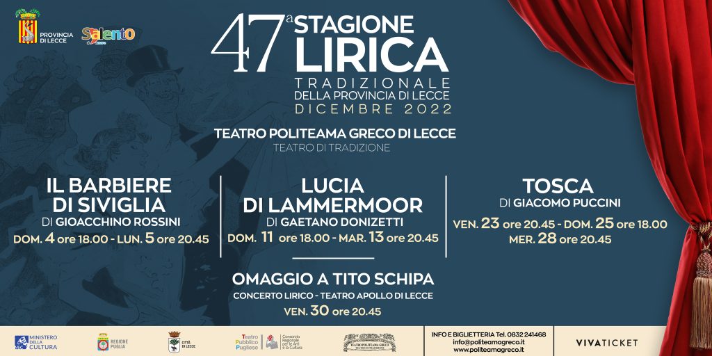 47^ Stagione Lirica tradizionale della Provincia di Lecce