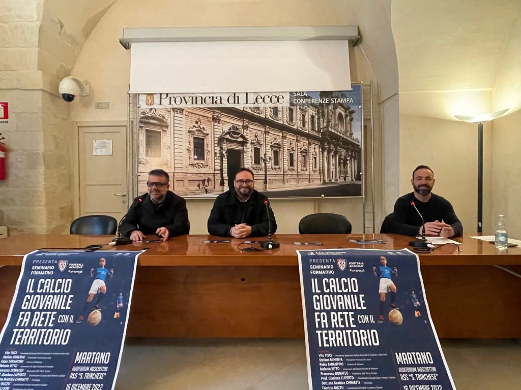 “Il calcio giovanile fa rete con il territorio”: oggi la presentazione a Palazzo Adorno