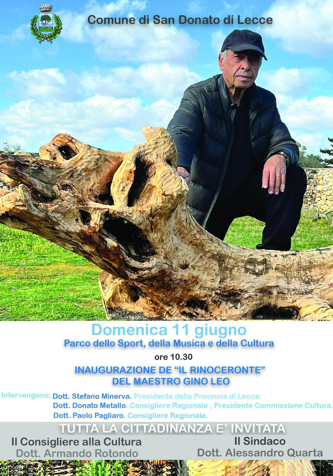 Inaugurazione "Il Rinoceronte" a San Donato