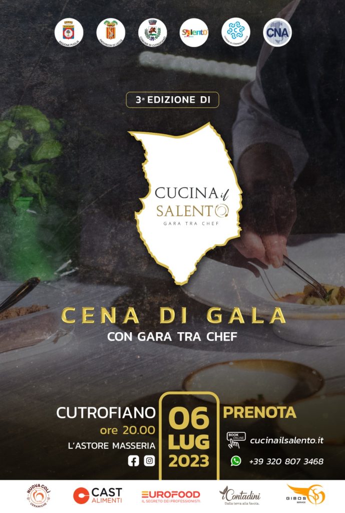 “Cucina il Salento 2023”: tutti i particolari della terza edizione nella conferenza stampa di lunedì 3 luglio