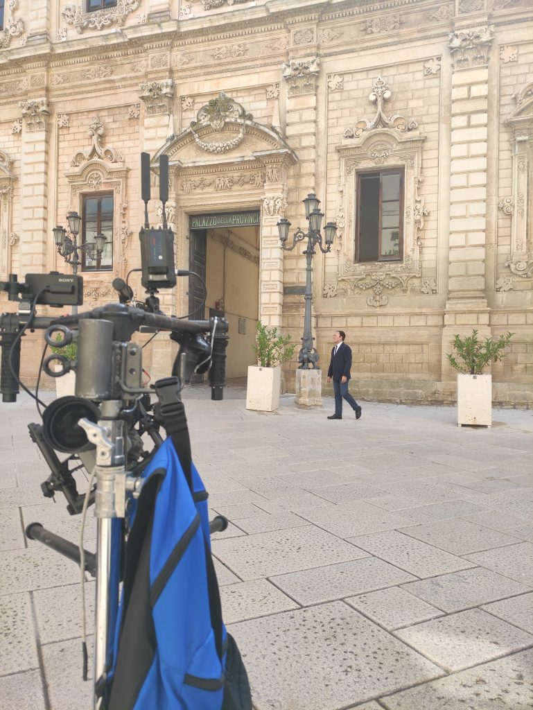 La Provincia apre i suoi Palazzi storici a Rai Uno: il noto programma televisivo “Paesi che vai..” approda a Palazzo Adorno e Palazzo dei Celestini