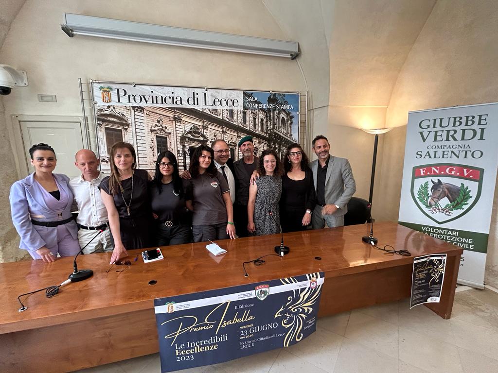 Un riconoscimento speciale a persone speciali: al Circolo Cittadino di Lecce arriva il “Premio Isabella 2023” dedicato a persone con disabilità