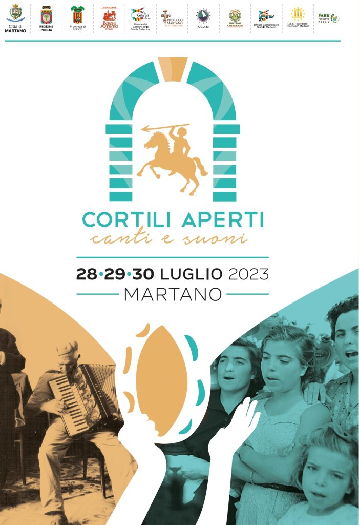 A Martano appuntamento con “Cortili Aperti 2023”: domani a Palazzo Adorno  la presentazione della manifestazione