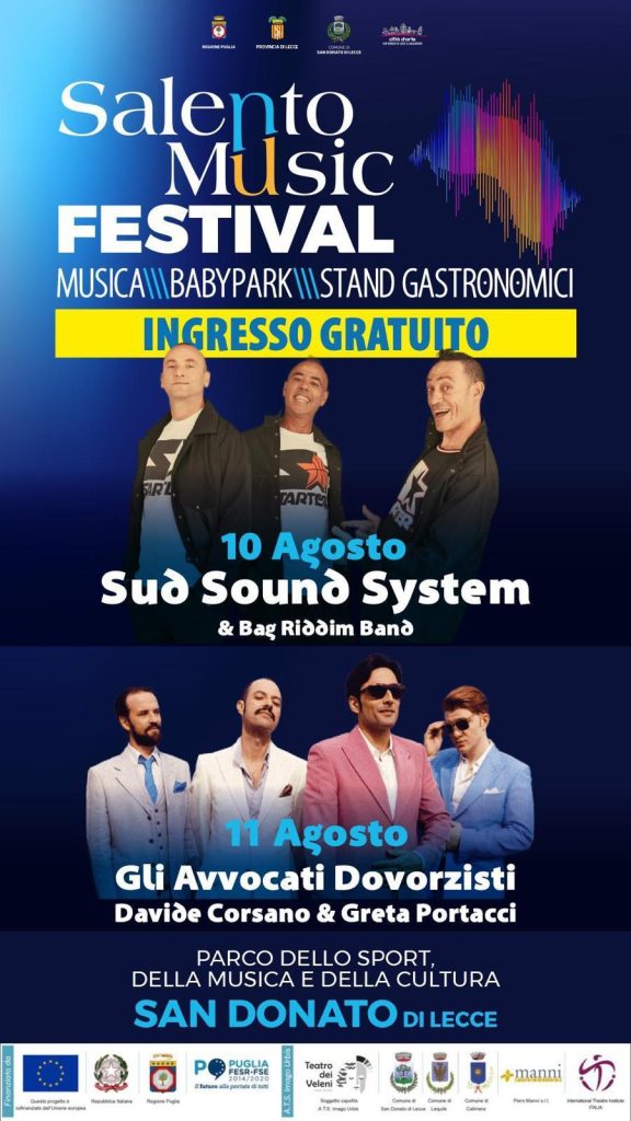 Al via a San Donato il “Salento Music Festival”, seconda edizione