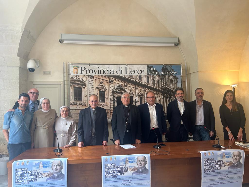 Centenario della morte di San Filippo Smaldone: presentato il programma di Provincia e Comune per celebrare il pioniere dell’educazione dei sordi