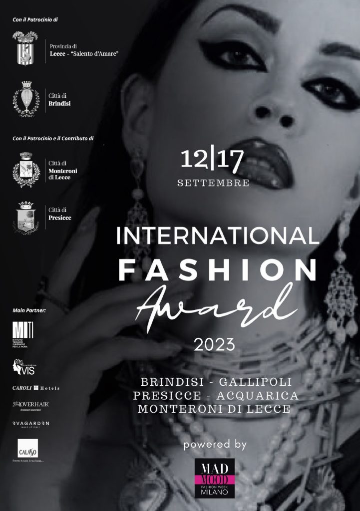 “International Fashion Award 2023”: domani, a Palazzo Adorno, la presentazione dell’evento di moda itinerante