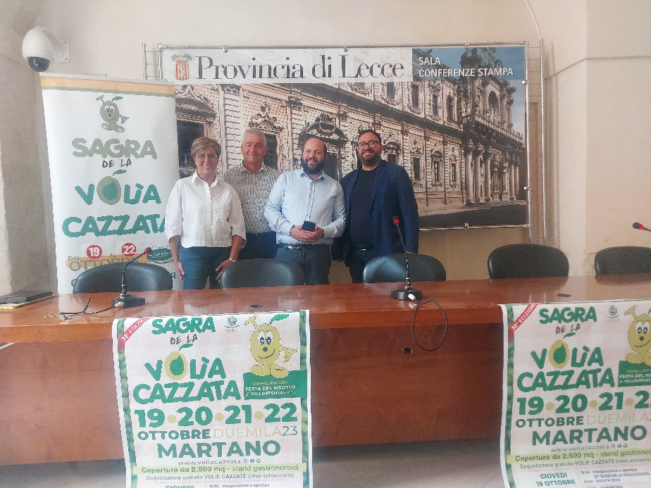 Dal 19 al 22 ottobre a Martano con la volìa cazzata torna la festa dell’autunno salentino: ospite una delegazione greca