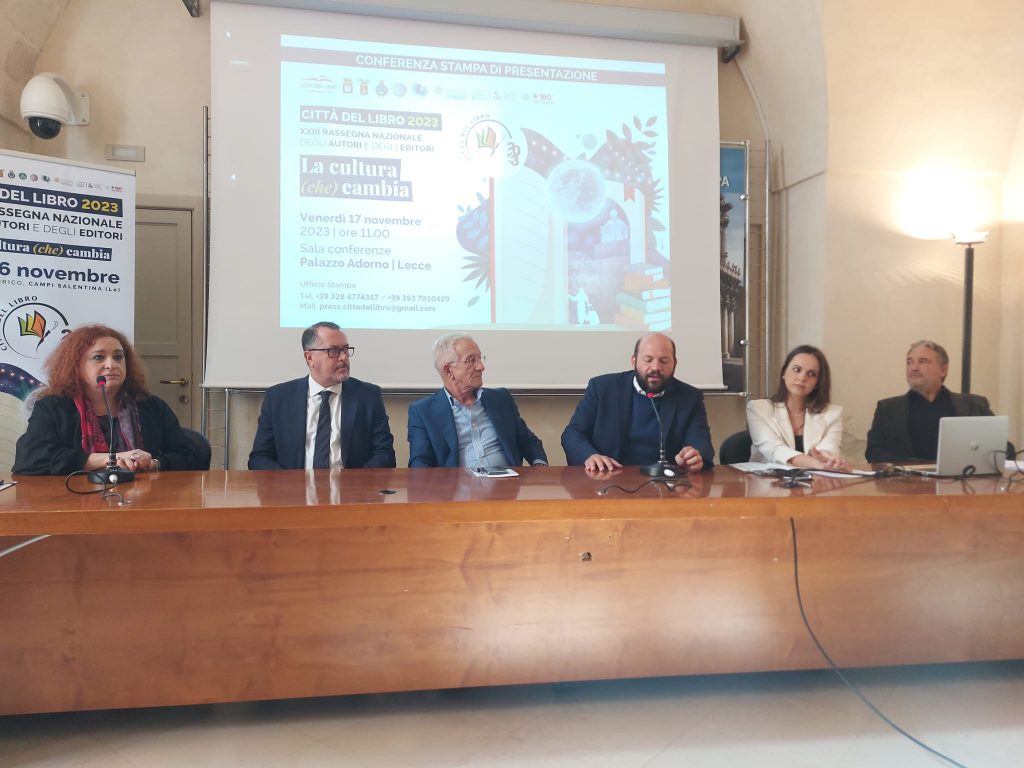 “La Cultura (che) cambia”: a Campi Salentina la XXIII edizione della Città del libro