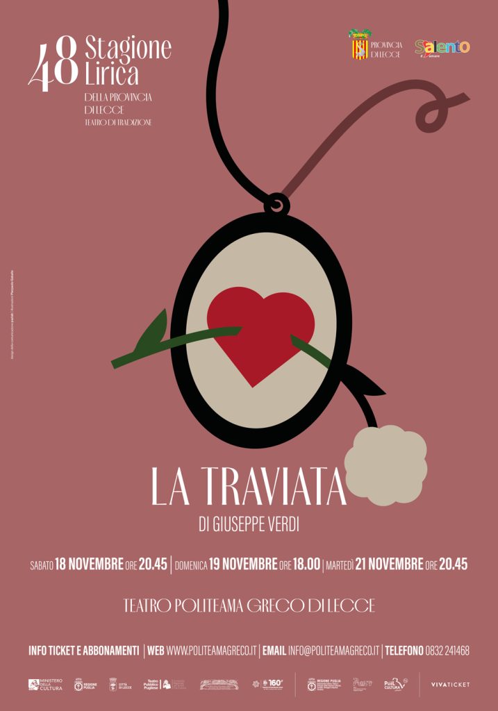 48^ Stagione lirica della Provincia di Lecce: domani si inaugura “Studenti all’Opera” e parte il ciclo di conferenze “Ouverture” per “La traviata”