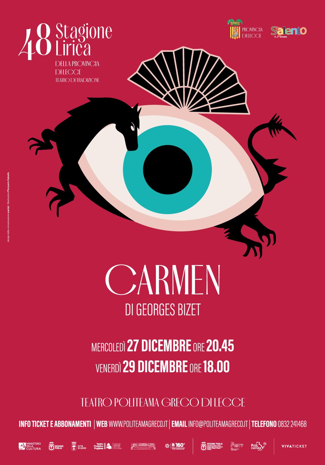 Stagione Lirica Provincia di Lecce presentazione Carmen