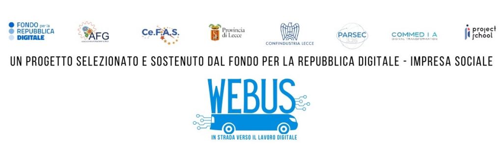 “WeBus” sulle strade del Salento, direzione lavoro digitale: domani la presentazione dell’aula mobile attrezzata