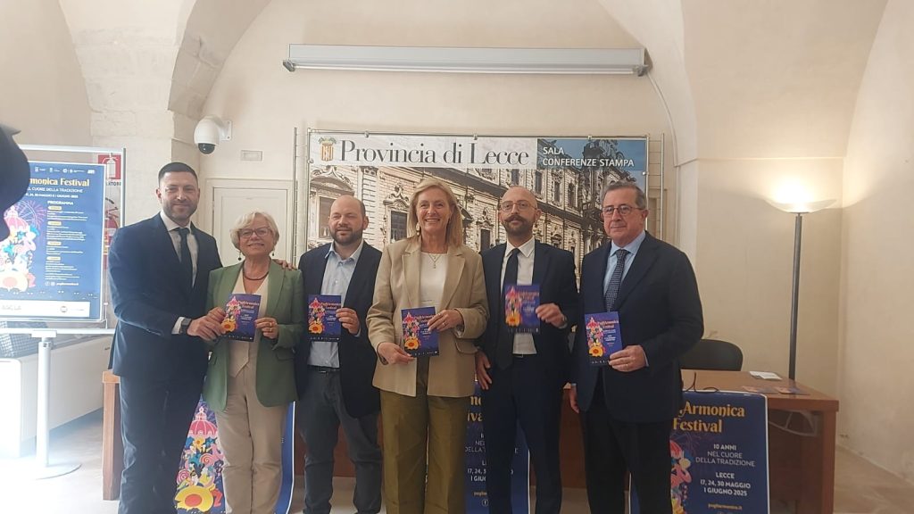“PugliArmonica Festival”: tutte le iniziative presentate in Provincia