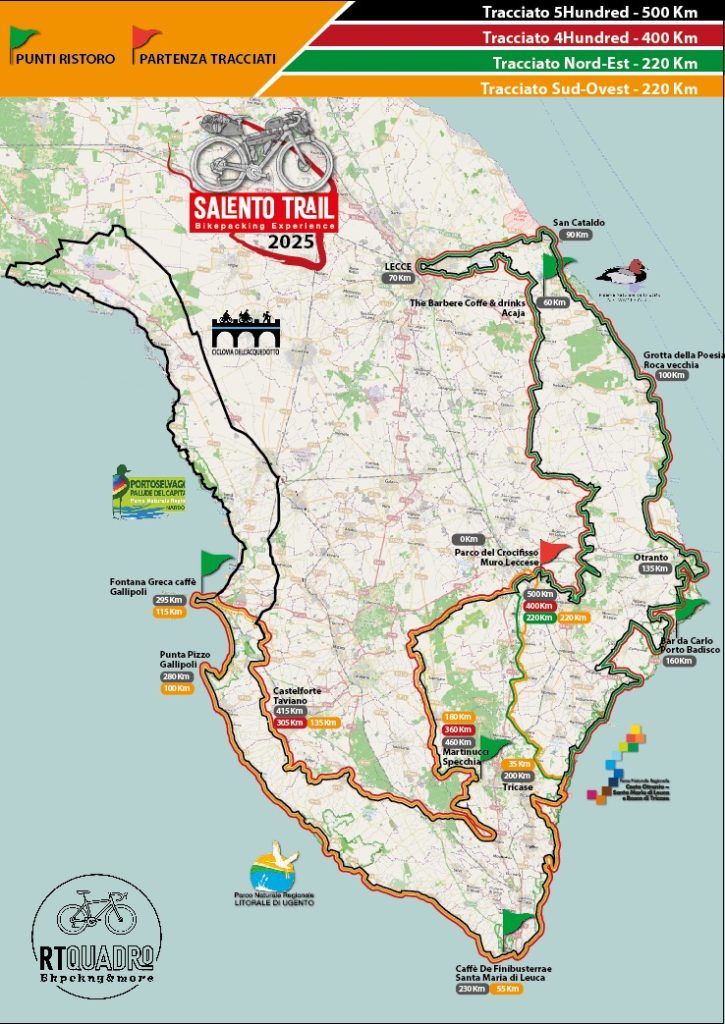 Al via “Salento Trail 2025”: dal 16 al 18 maggio in sella alle bici gravel per scoprire il Salento