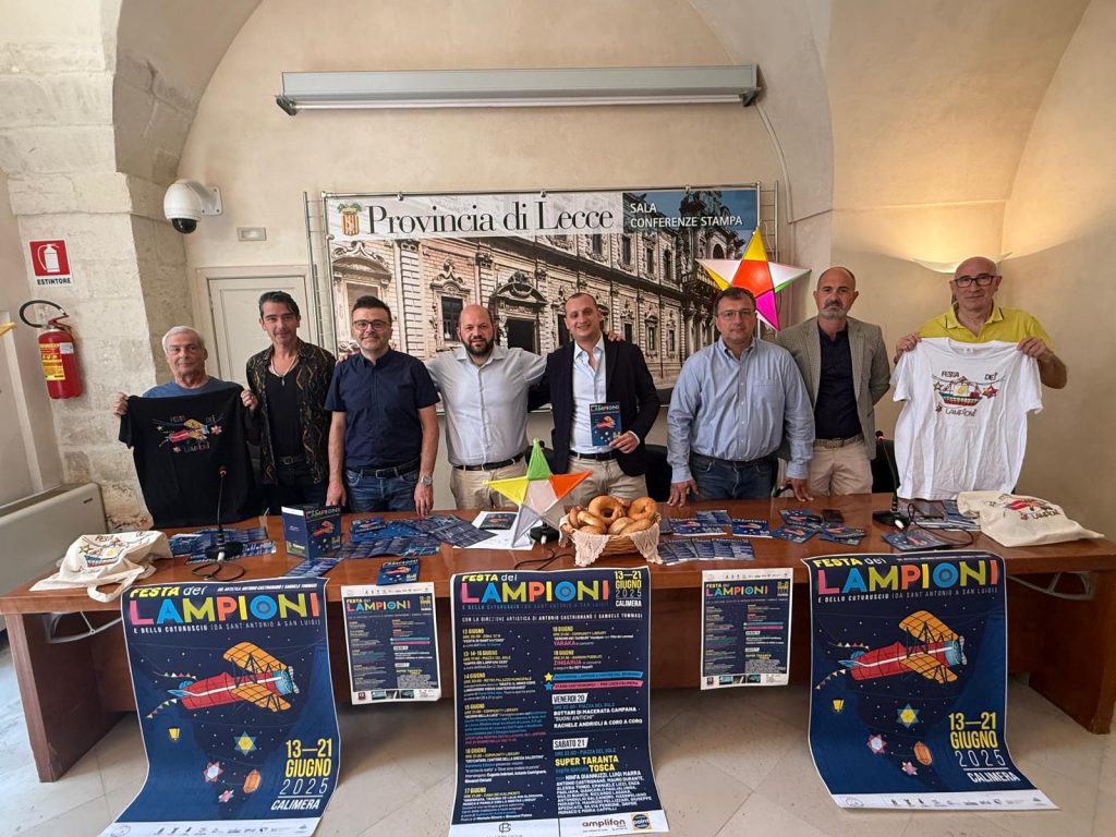 Calimera brilla con la “Festa dei lampioni”: dal 13 al 21 giugno l’atteso evento che apre l’estate salentina