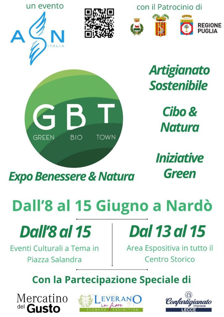 “Green Bio Town” torna a Nardò: in Provincia la presentazione dell’evento di promozione della cultura del benessere e della sostenibilità ambientale