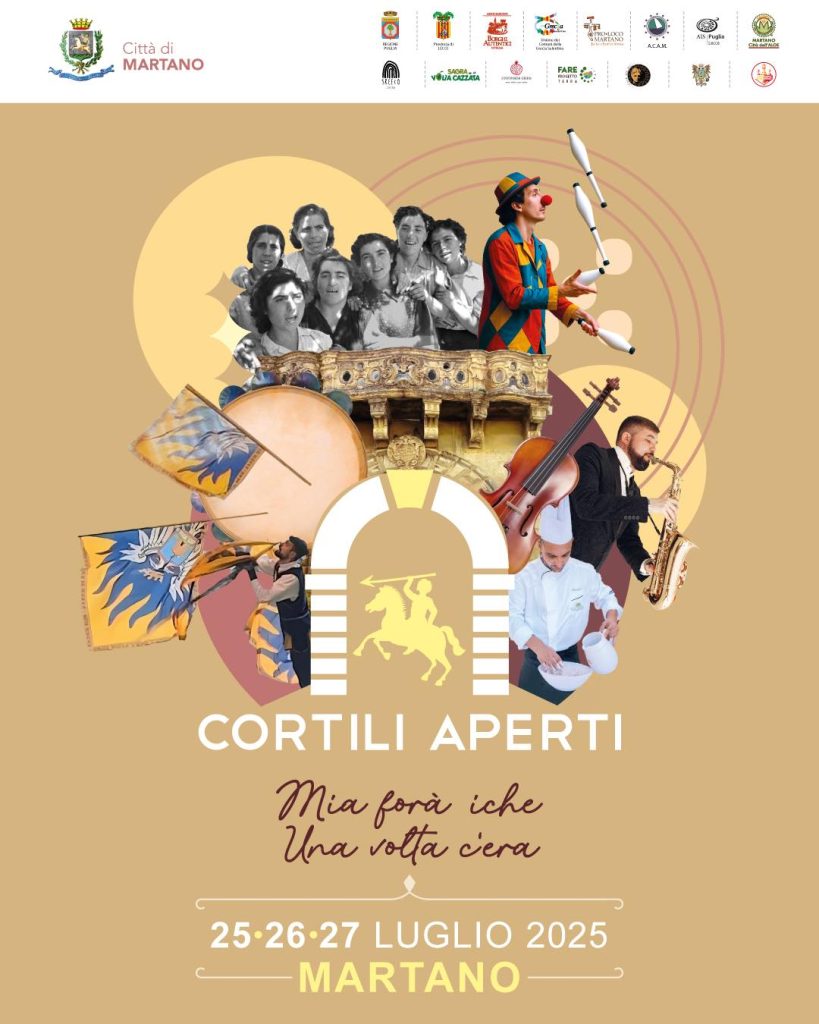 “Cortili aperti” a Martano, tre giorni ricchi di eventi