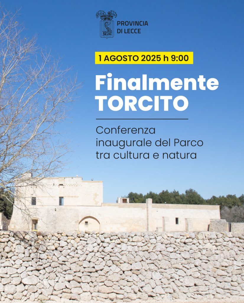 Il 1° agosto nel Parco Torcito la conferenza inaugurale con tour degli spazi tra cultura e natura