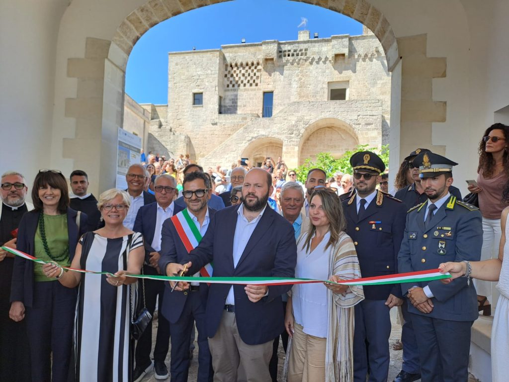 Il presidente Minerva: “Una pagina del libro di storia del nostro Salento che non resta bianca, ma viene scritta con le firme di ciascuno di noi ed ha un bellissimo epilogo”. Inaugurato oggi  il Parco di Torcito a Cannole