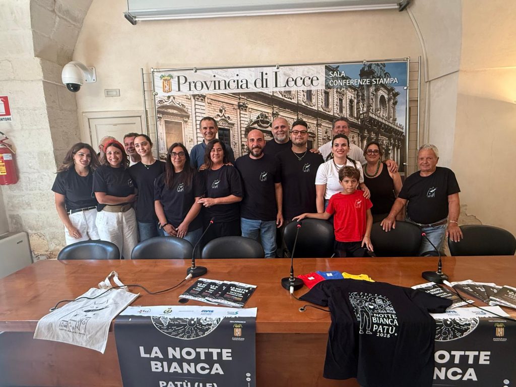 “Notte Bianca” 2025 a Patù: il 21 agosto il grande evento nel piccolo borgo