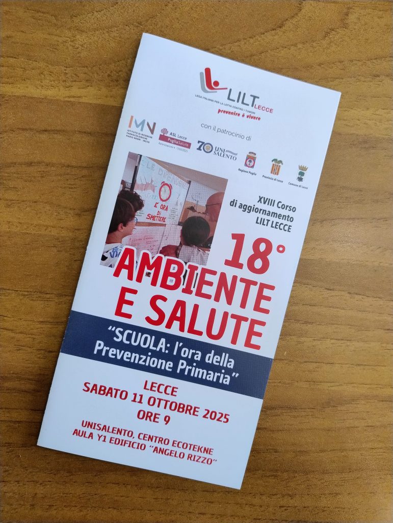 “Scuola: l’ora della Prevenzione Primaria”: a Lecce l’atteso incontro formativo della campagna Nastro Rosa di Lilt