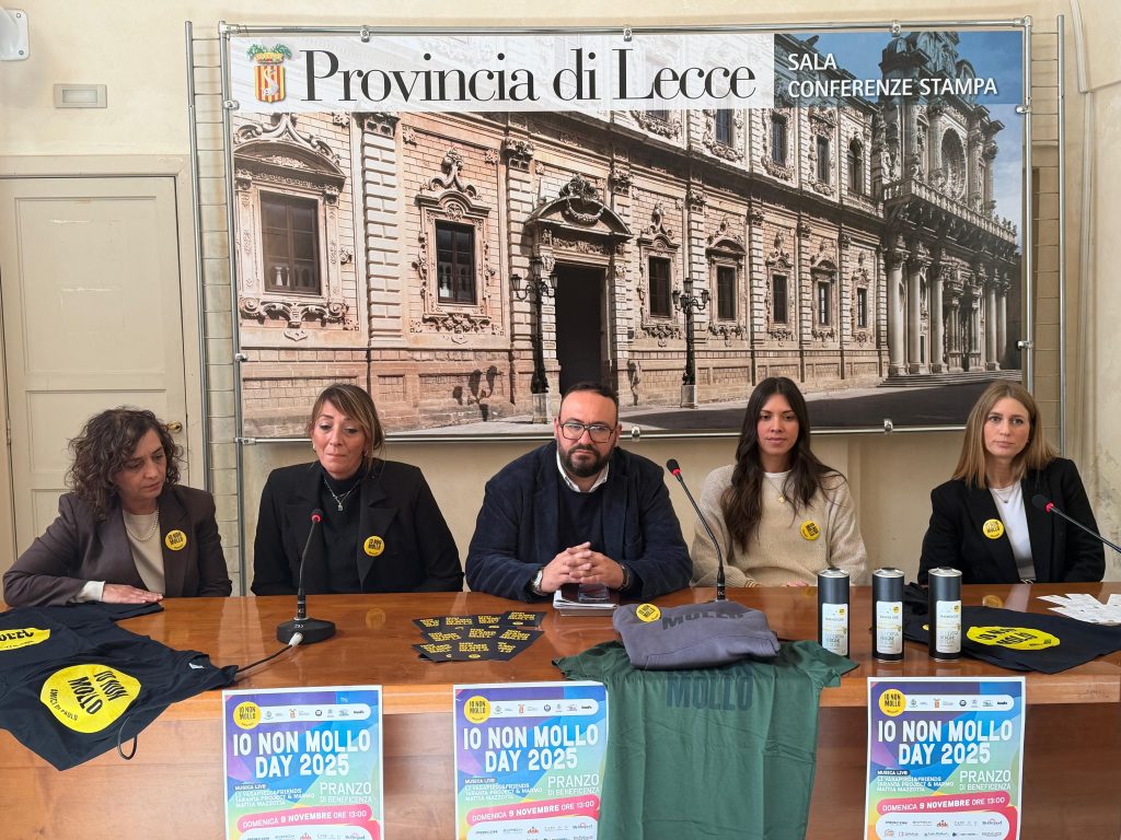 “Io non mollo Day 2025”: il 9 novembre, a Martano, tutti a tavola per il Pranzo di comunità