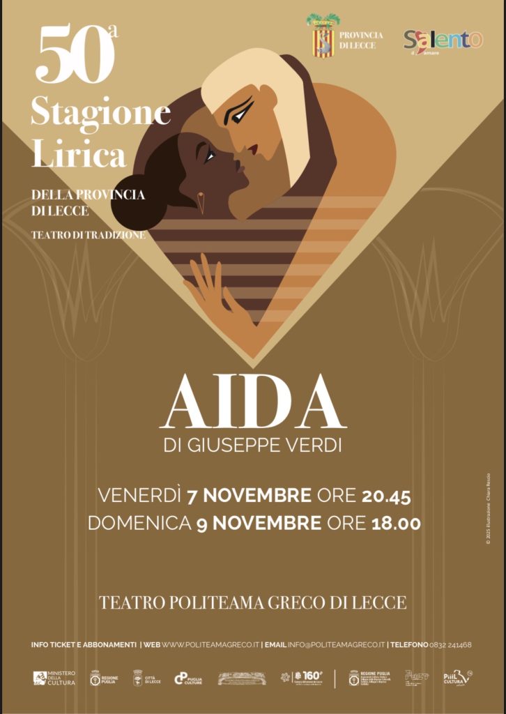 “Aida” di Verdi apre la 50^ Stagione Lirica della Provincia di Lecce