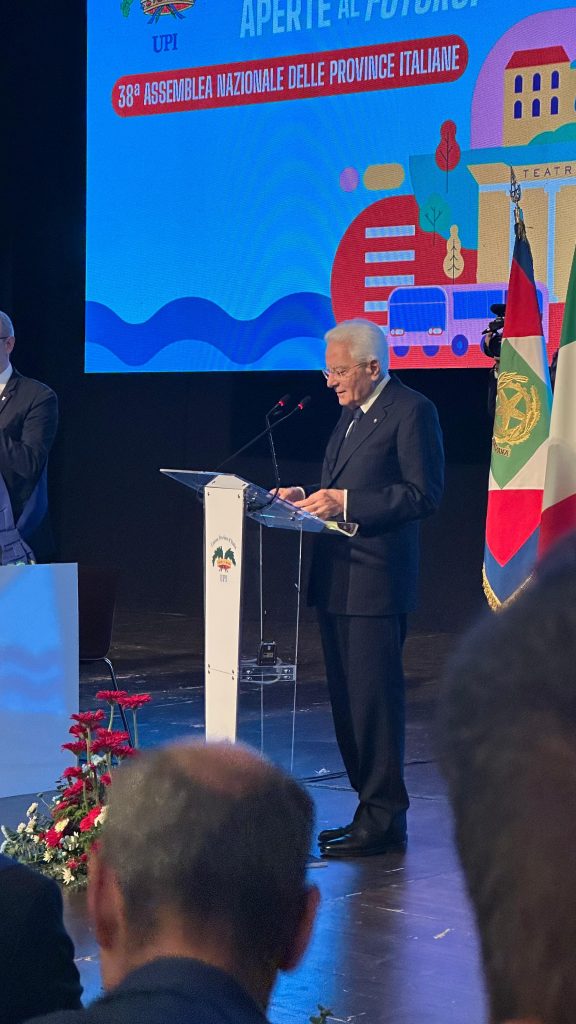 Assemblea Nazionale Upi 2025: Lecce ha accolto oggi il Presidente della Repubblica