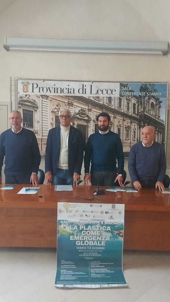 “Salute e ambiente a rischio: la plastica come emergenza globale”: sabato 13 dicembre se ne discute a Copertino