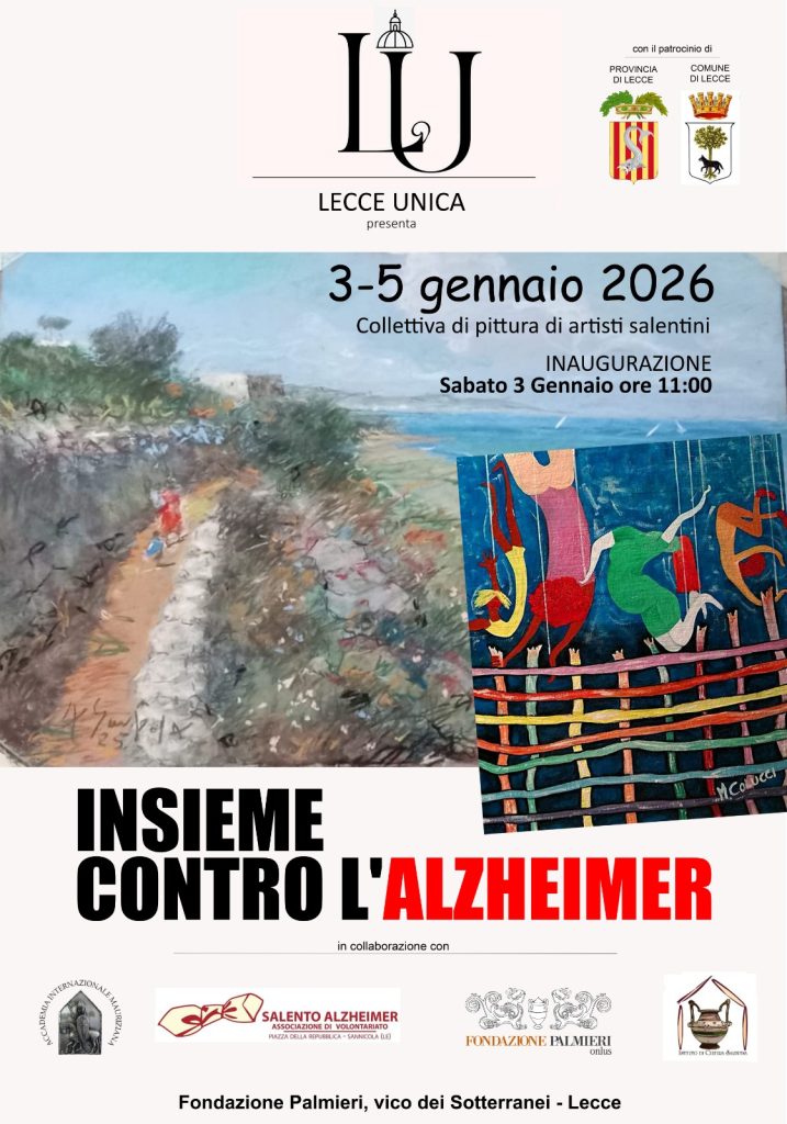 “Insieme contro l’Alzheimer”: domani a Palazzo Adorno presentazione  dell’iniziativa culturale a carattere benefico