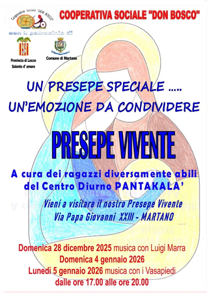 “Un Presepe speciale… un’emozione da condividere”: in Provincia la presentazione dell’evento inclusivo di Martano