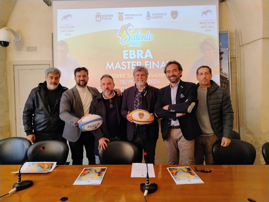 Beach Rugby: nel Salento arriva la prestigiosa finale europea Masters EBRA Series 2026