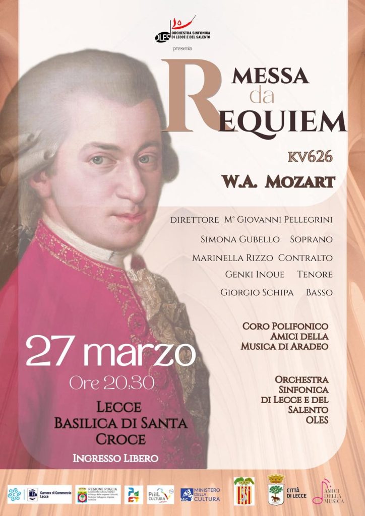 Messa da Requiem di Mozart nella Basilica di Santa Croce