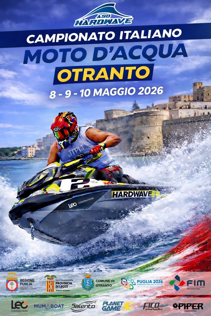 Ad Otranto la seconda tappa del Campionato italiano Moto d’Acqua: in Provincia la presentazione dell’evento