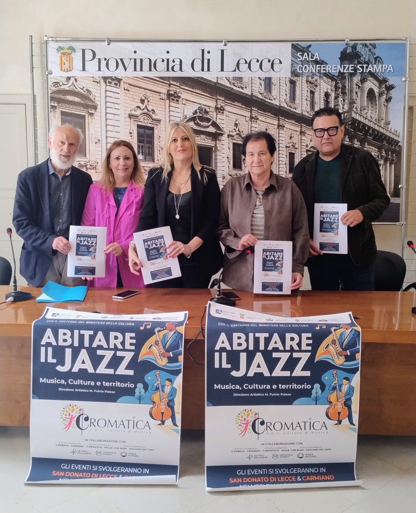 “Abitare il jazz”: da maggio a settembre a Carmiano e a San Donato le residenze artistiche e i laboratori del progetto artistico e sociale