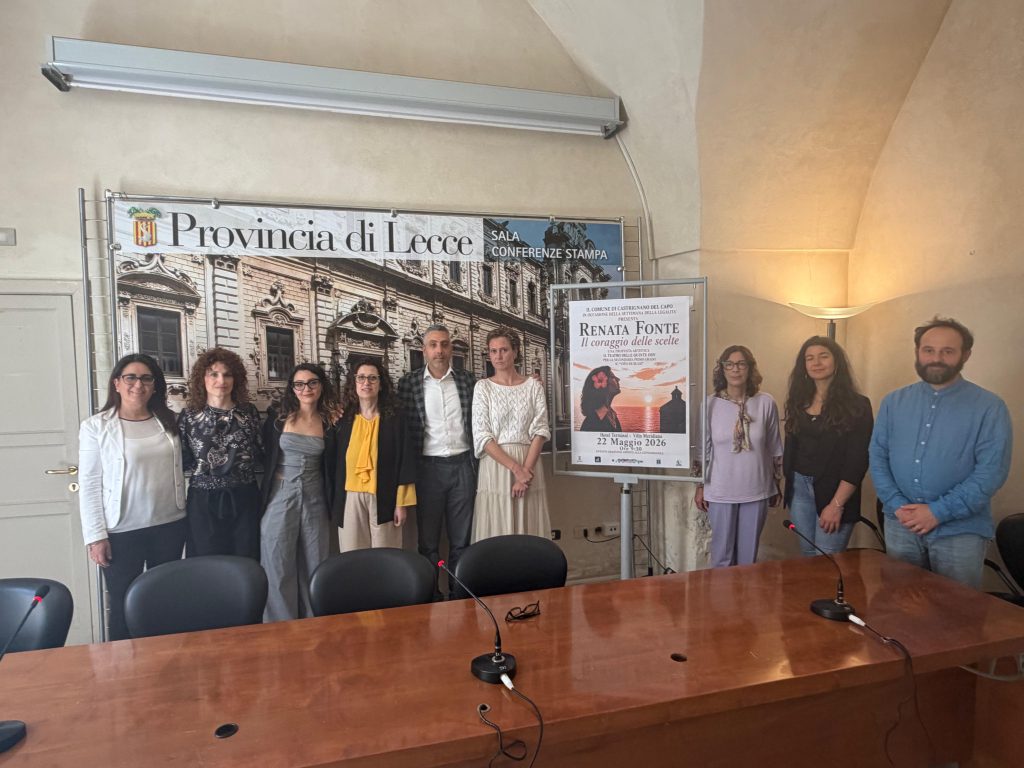 “Renata Fonte – Il coraggio delle scelte” il 22 maggio a Leuca: presentato in Provincia lo speciale evento teatrale e formativo