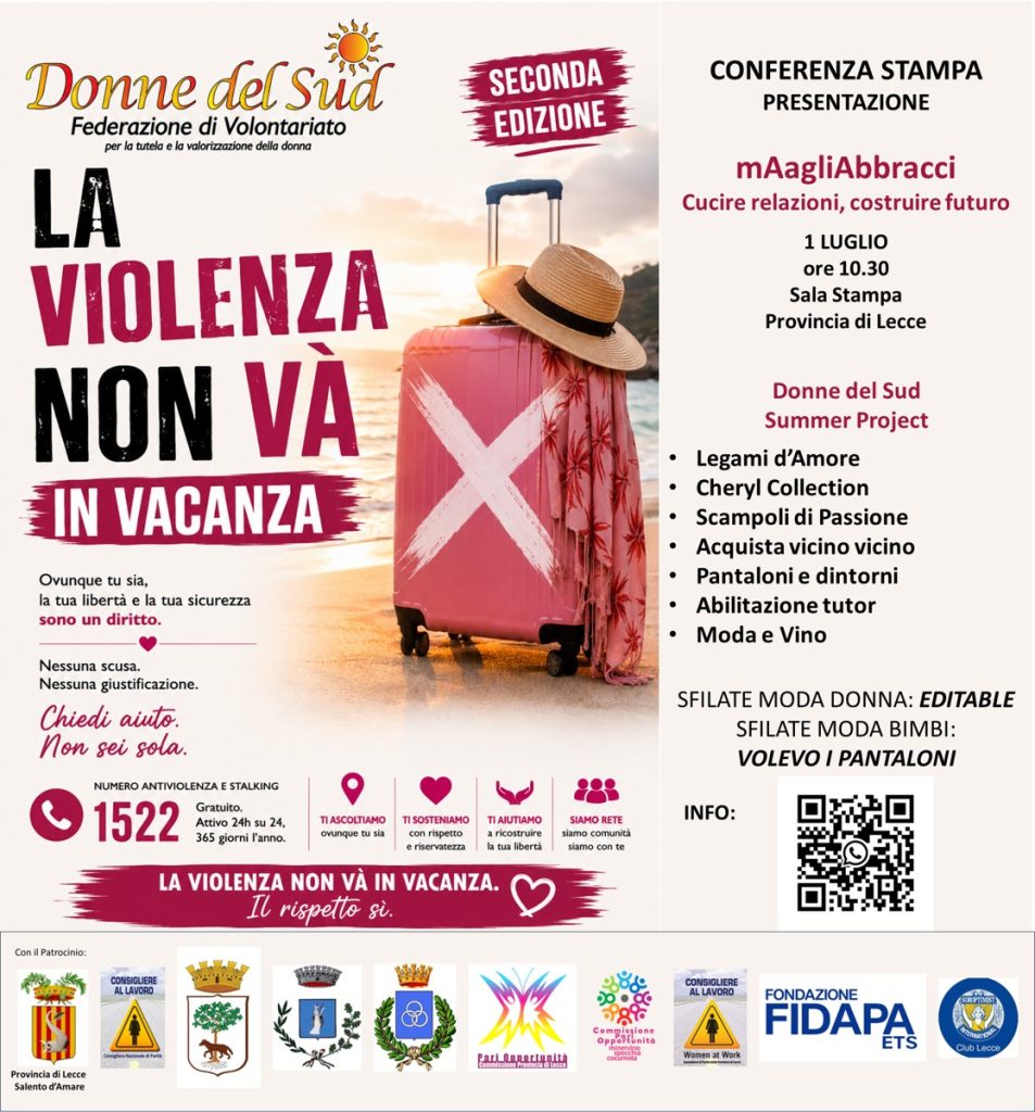“MagliAbbracci”: a Palazzo Adorno si presenta il percorso  formativo e produttivo nel settore sartoriale dedicato alle donne in difficoltà
