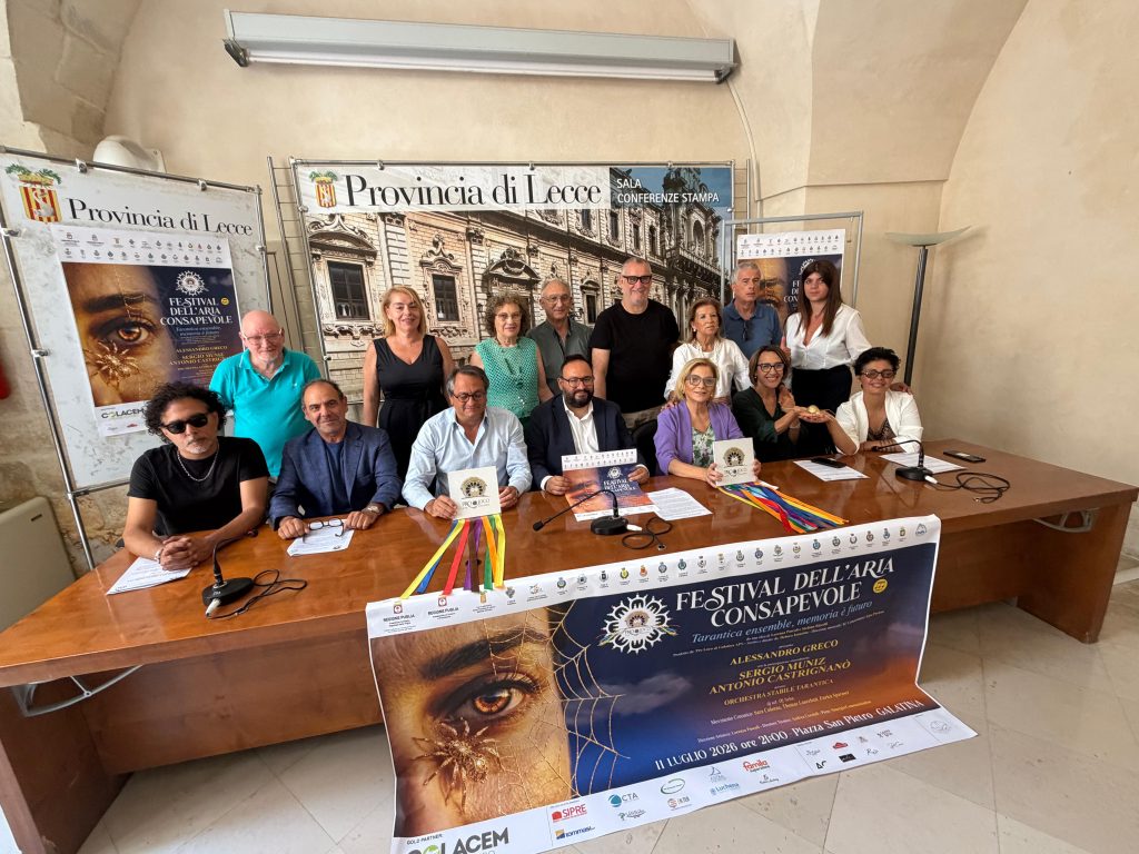 “Festival dell’Aria Consapevole”: a Palazzo Adorno presentato l’evento in programma sabato 11 a Galatina