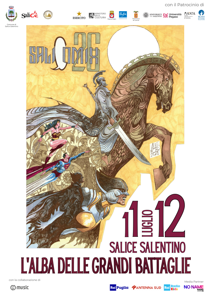 Salicomix 2026: in Provincia la presentazione del Festival dedicato al fumetto, ai racconti fantasy e alla cultura pop