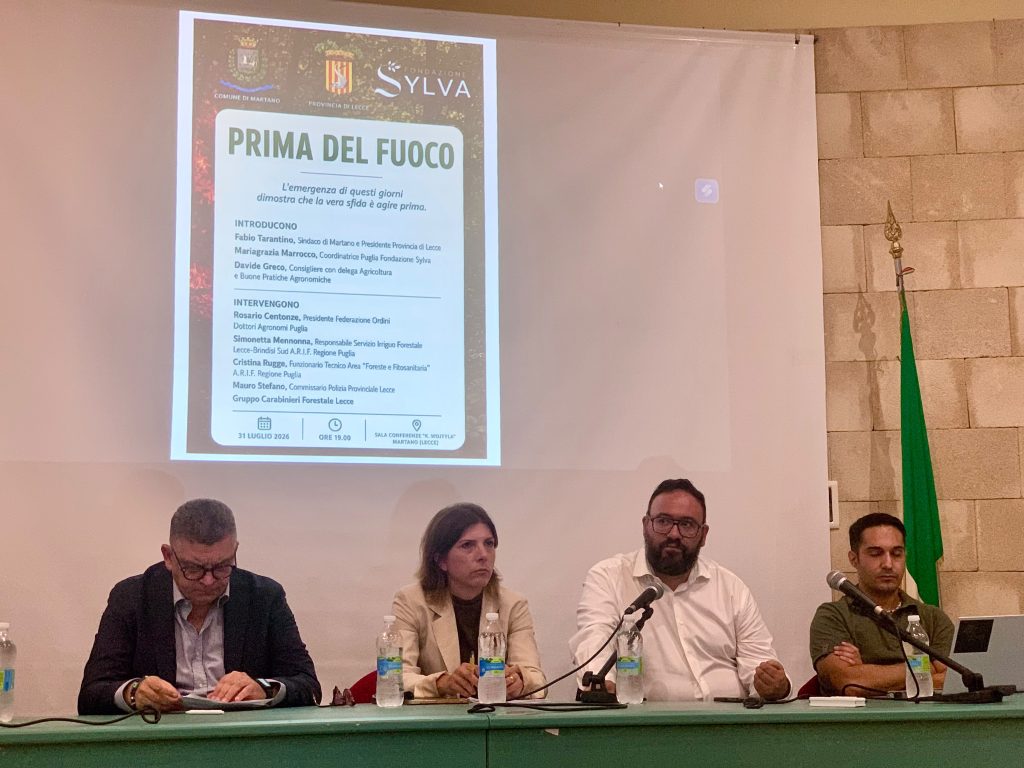 Al via un “Patto per la cultura della prevenzione” per contrastare gli incendi boschivi