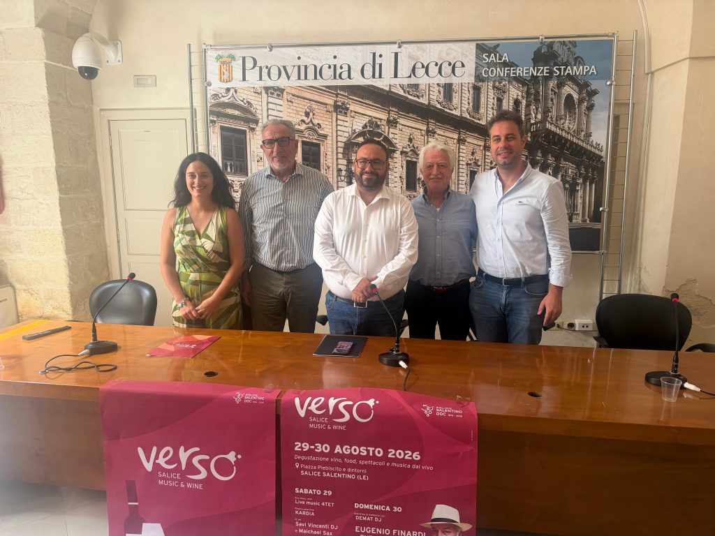 Il 29 e il 30 agosto arriva “Verso – Salice Music and Wine”: tra gli eventi il concerto di Eugenio Finardi e Raffaele Casarano