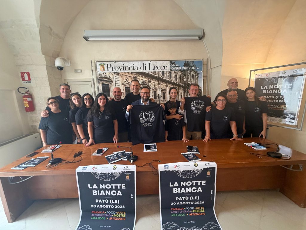 A Patù la Notte è Bianca: il 20 agosto la decima edizione dell’evento che animerà il centro storico tra musica, arte e degustazioni