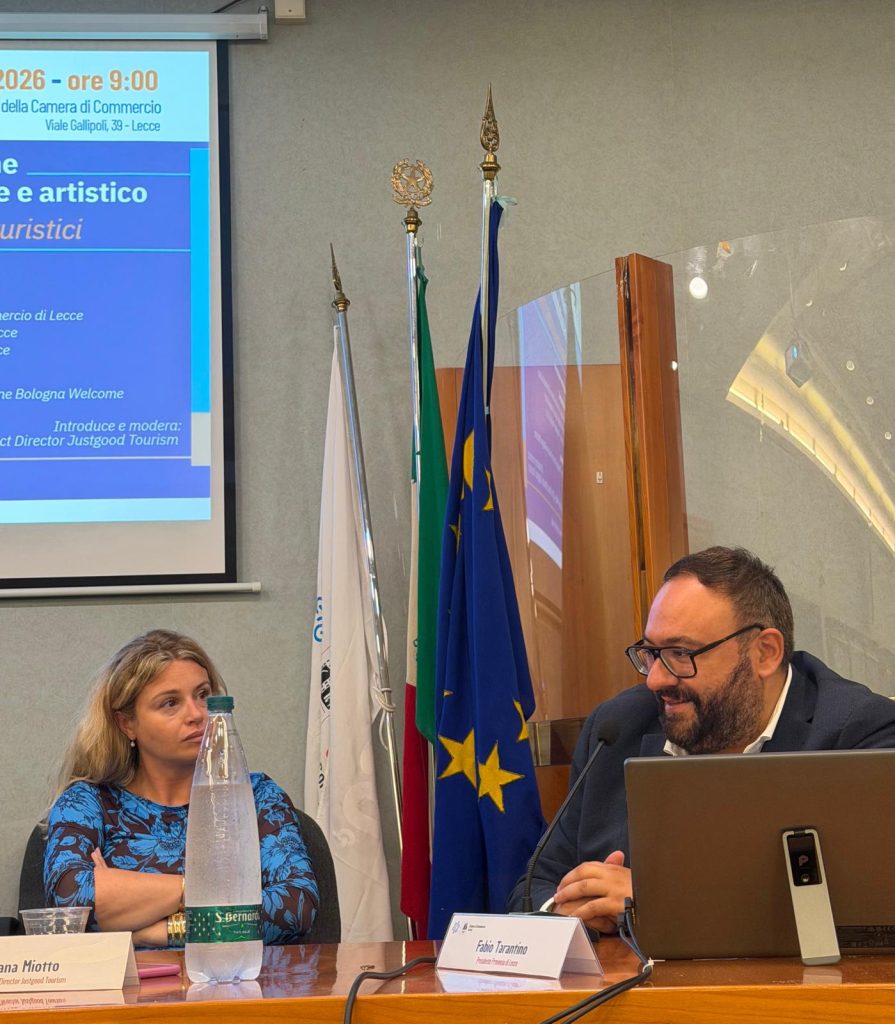 Il presidente Tarantino al convegno sulla DMO Salento:  “Siti culturali e archeologici, ceramica, cartapesta, cammini religiosi, mettiamo in rete il nostro patrimonio diffuso. Dalla promozione della destinazione alla sua gestione, con una strategia condivisa e obiettivi misurabili”