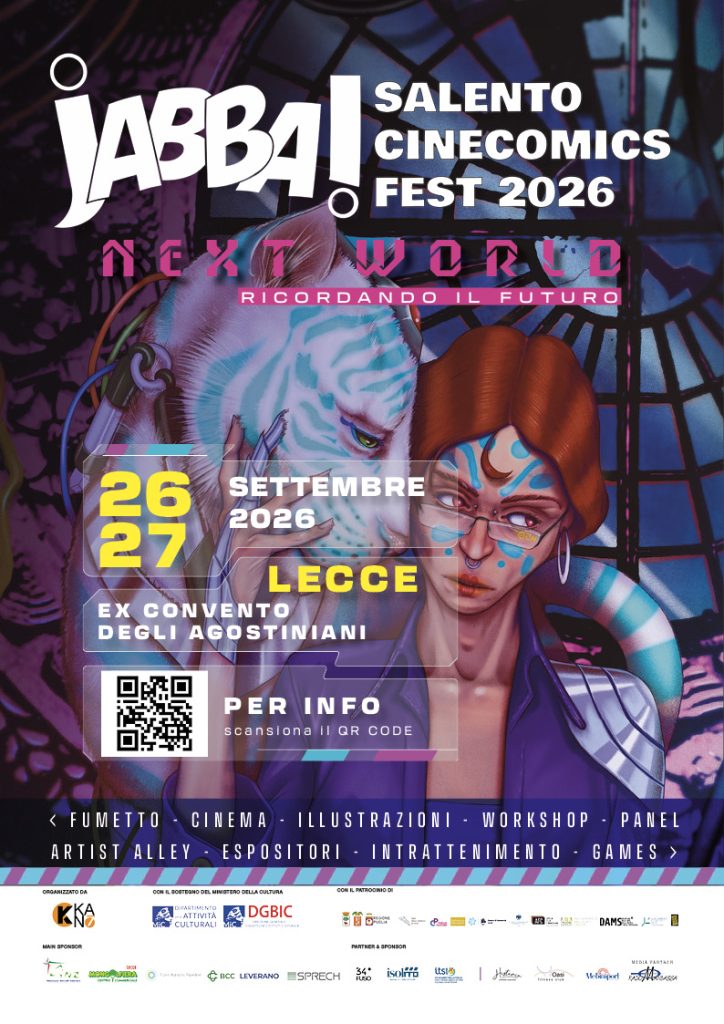 “Jabba! Salento Cinecomics Festival” III edizione: in Provincia si presenta la manifestazione dedicata a fumetti e animazione
